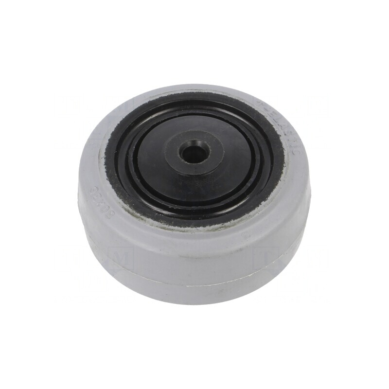 Roată de Transport din Guma 80mm 65 Shore | Electronic-mag.ro | Componente Electronice