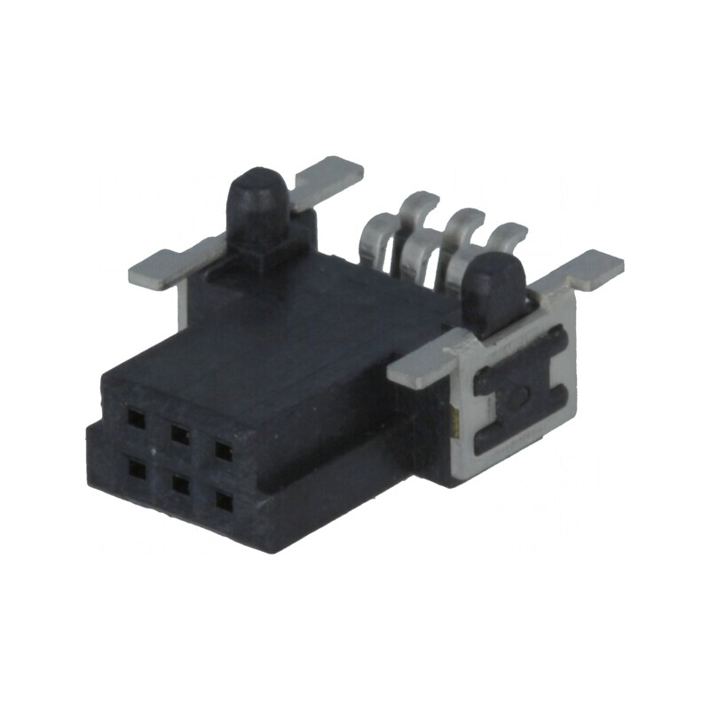 Conector PCB-PCB mamă 6 pini 1,27mm har-flex® | Electronic-mag.ro | Componente Electronice