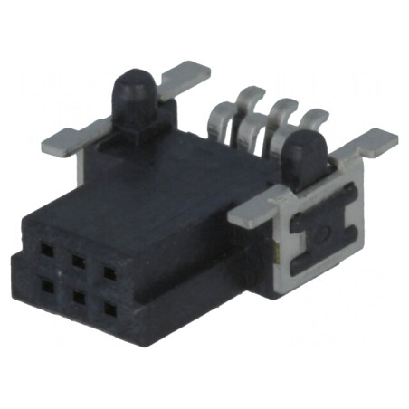Conector PCB-PCB mamă 6 pini 1,27mm har-flex® | Electronic-mag.ro | Componente Electronice