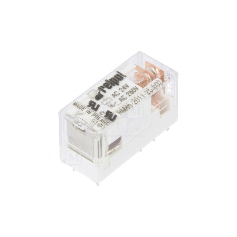 Releu Electromagnetic SPDT 24VAC 16A | Electronic-mag.ro | Componente Electronice