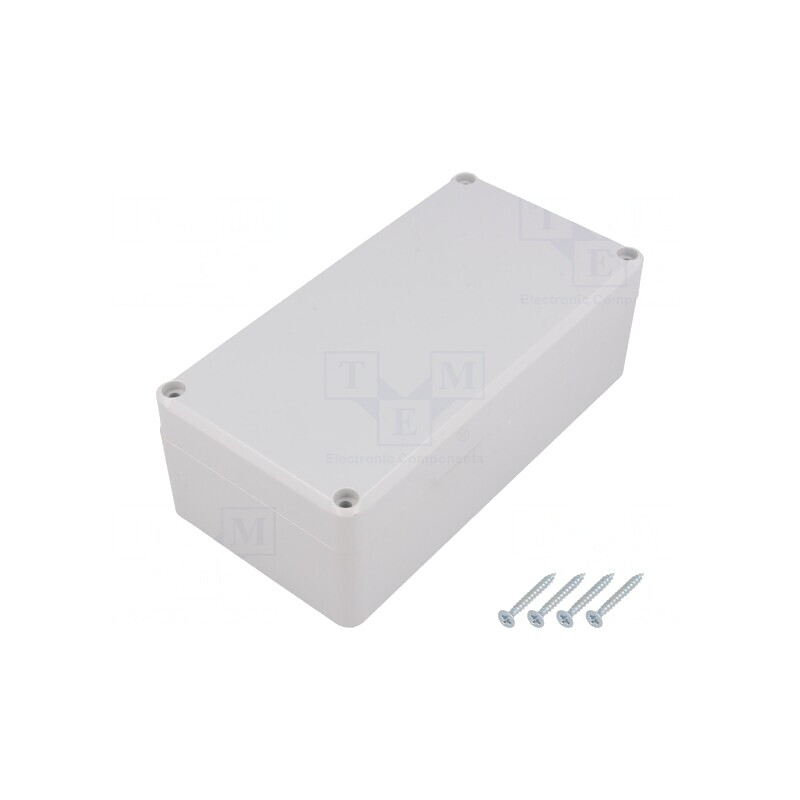 Carcasă Universală ABS Gri 82x158x55mm cu Garnitură | Electronic-mag.ro | Componente Electronice