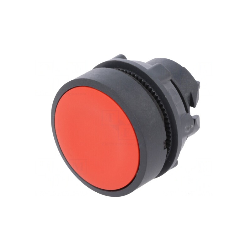 Comutator Apăsare 22mm Roșu | Electronic-mag.ro | Componente Electronice