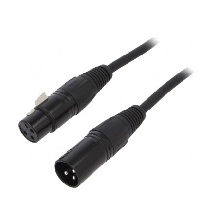 Cablu XLR-XLR 1m | Electronic-mag.ro | Componente Electronice