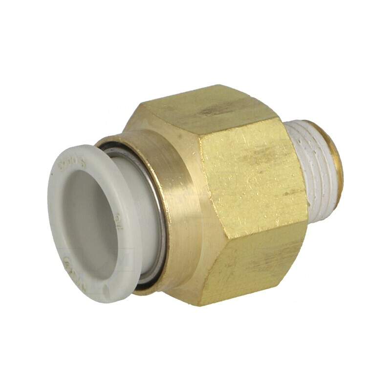 Racord Push-In Filet R 1/8 Alamă 1-10 Bar | Electronic-mag.ro | Componente Electronice
