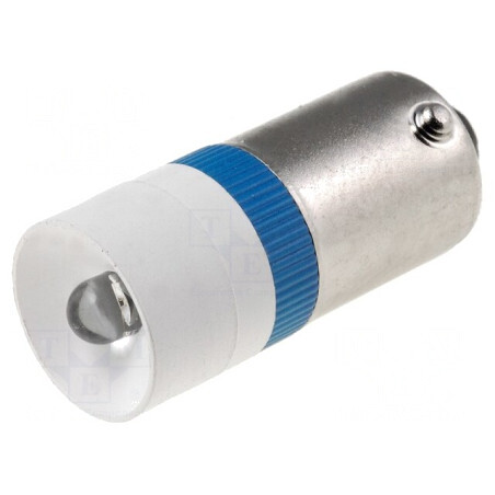Lampă LED Albastră 230V BA9S | Electronic-mag.ro | Componente Electronice