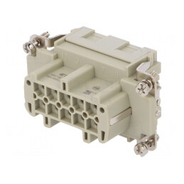 Conector HDC Mamă 10 Pin Dimensiune 4 Fără Contacte | Electronic-mag.ro | Componente Electronice