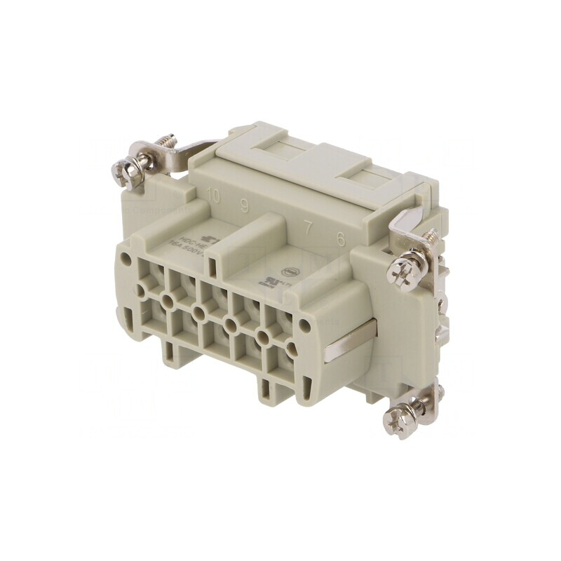 Conector HDC Mamă 10 Pin Dimensiune 4 Fără Contacte | Electronic-mag.ro | Componente Electronice
