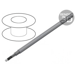 Cablu Ecranat 5x1.5mm2 Cupru PVC | Electronic-mag.ro | Componente Electronice