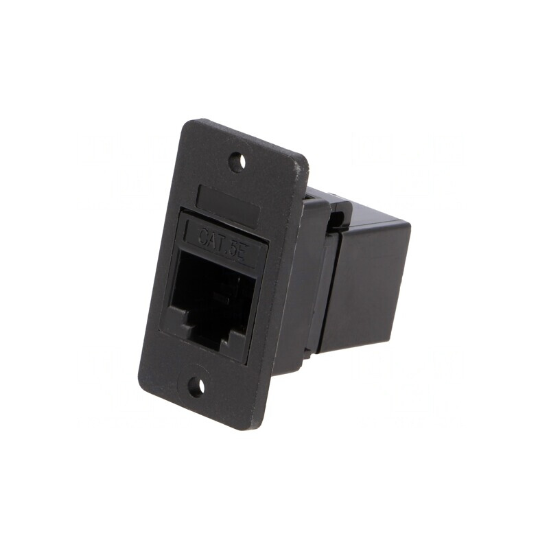 Adaptor SLIM Cat 5e 8p8c 29mm Plastic | Electronic-mag.ro | Componente Electronice