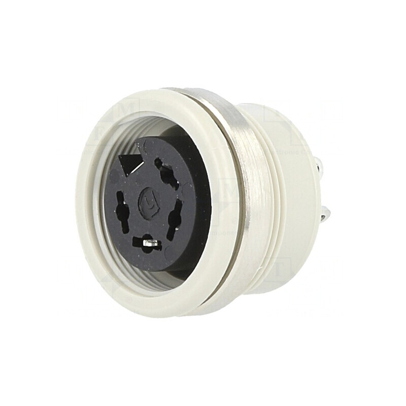 Soclu DIN 4 PIN Dispunere 216° pentru Lipire | Electronic-mag.ro | Componente Electronice Soclu DIN 4 PIN Dispunere 216° pentru Lipire | Electronic-mag.ro | Componente Electronice