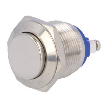 Comutator Anti-Vandalism Ø19mm IP65 2A 36VDC | Electronic-mag.ro | Componente Electronice