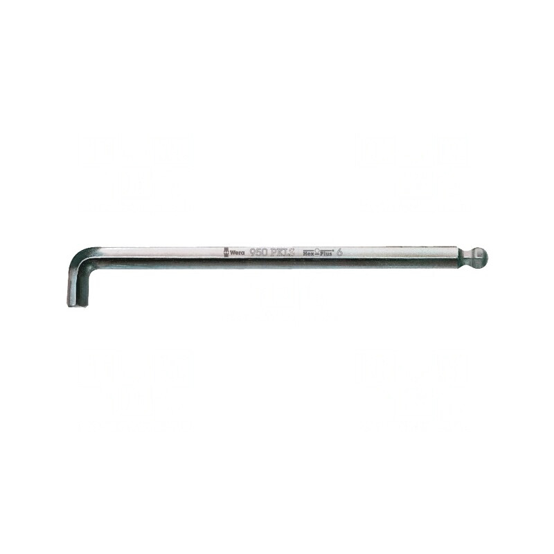 Cheie Imbus Hex-Plus Sferic 6mm 180mm Oțel | Electronic-mag.ro | Componente Electronice