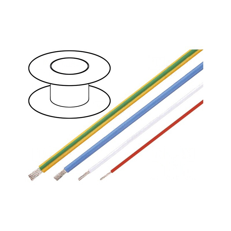 Cablu electric HELUTHERM 145 1x6mm2 albastru temperatură înaltă | Electronic-mag.ro | Componente Electronice