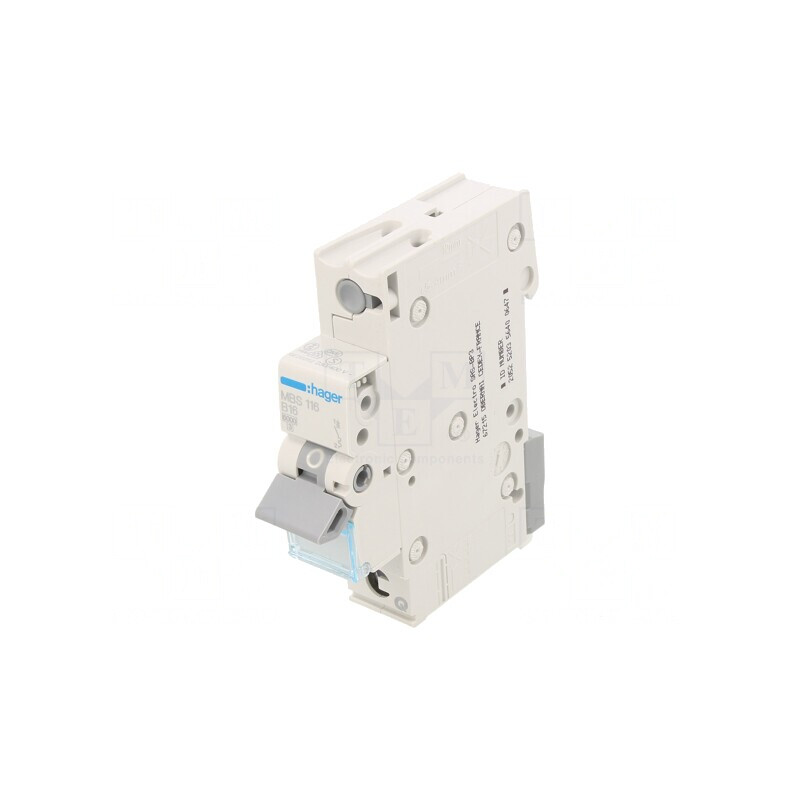 Întrerupător Supracurent 16A 1P 6kA 230/400V | Electronic-mag.ro | Componente Electronice