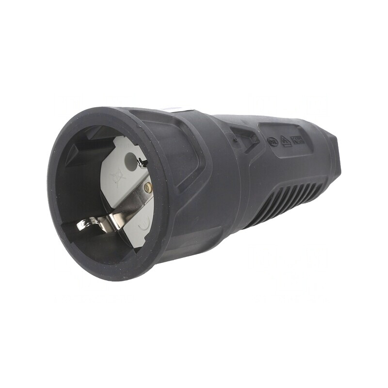 Conector Alimentare AC Mamă 250V 16A Pe Cablu | Electronic-mag.ro | Componente Electronice