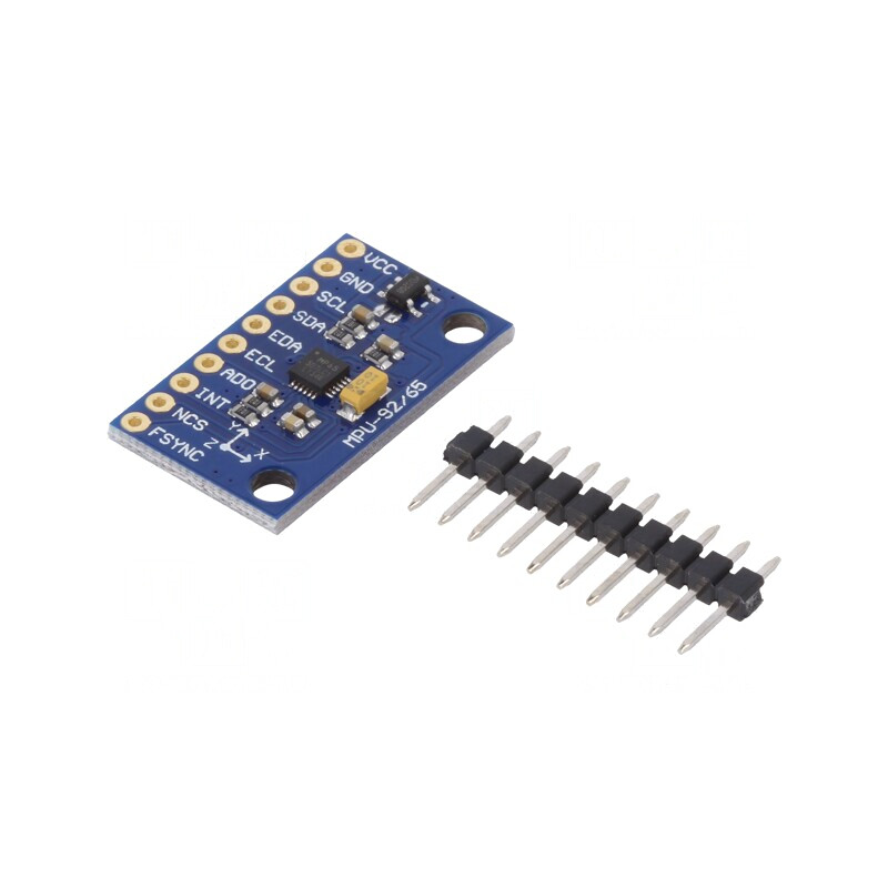 Senzor Poziție Accelerometru Giroscop 3-5VDC I2C SPI | Electronic-mag.ro | Componente Electronice