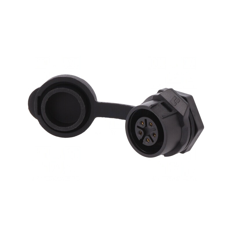 Conector Circular Soclu 16 Mamă 5-Pin Aurit 5A | Electronic-mag.ro | Componente Electronice
