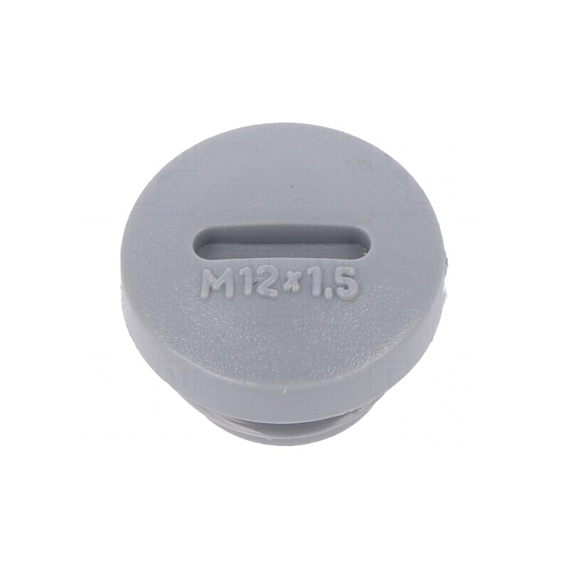 Capac Protecție Poliamidă Gri 6mm - Set 10 Buc. | Electronic-mag.ro | Componente Electronice