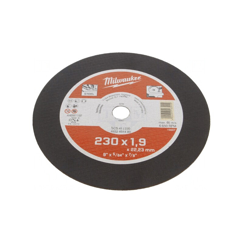 Disc de tăiere 230mm 22,2mm 1,9mm | Electronic-mag.ro | Componente Electronice Disc de tăiere 230mm 22,2mm 1,9mm | Electronic-mag.ro | Componente Electronice