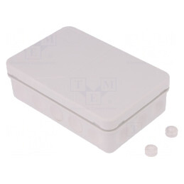 Cutie de Conexiuni IP55 Gri 85x130x37mm | Electronic-mag.ro | Componente Electronice