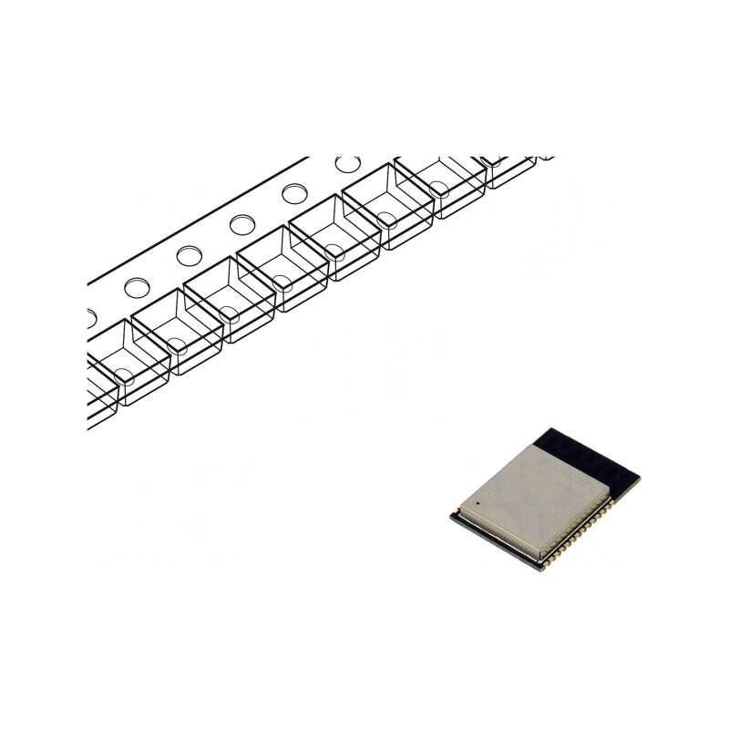 Modul IoT Bluetooth WiFi SMD 18x25,5x3,1mm | Electronic-mag.ro | Componente Electronice