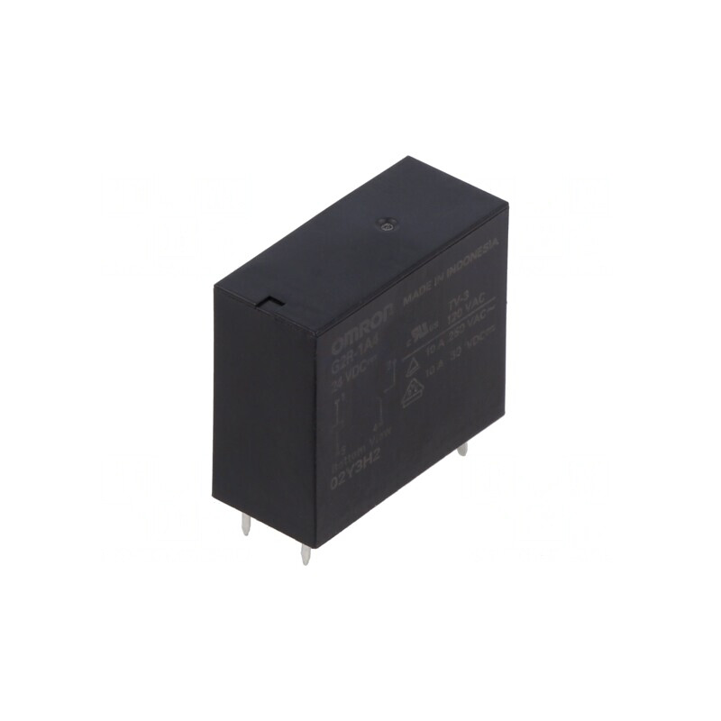 Releu Electromagnetic SPST-NO 24VDC 8A | Electronic-mag.ro | Componente Electronice