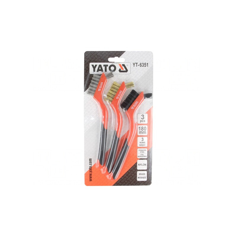 Perie Multifuncțională 180mm - Set 3 Buc. | Electronic-mag.ro | Componente Electronice