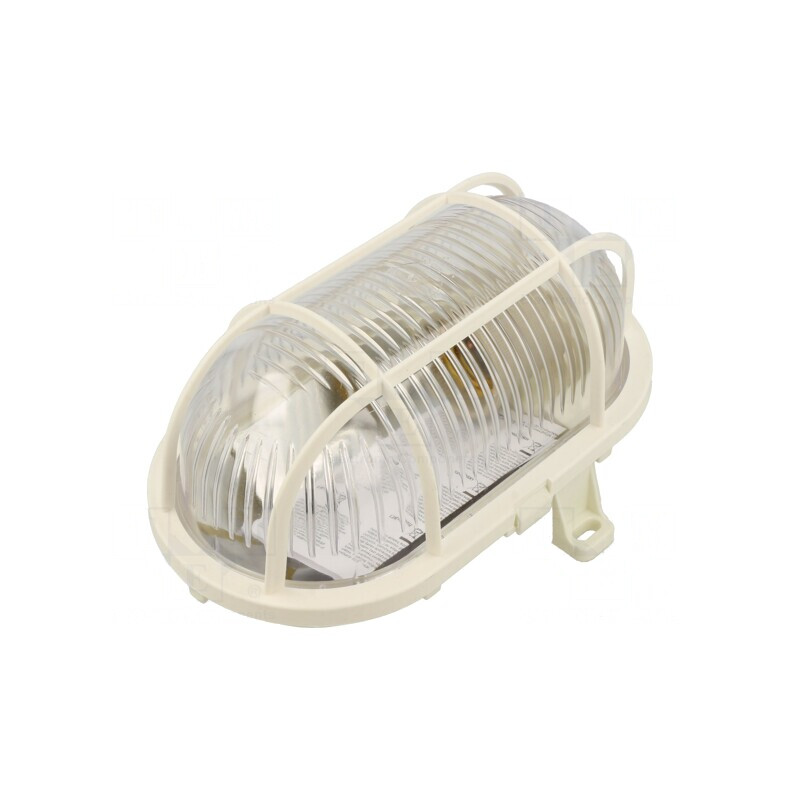 Lampă de Exterior Ovală E27 IP44 Policarbonat | Electronic-mag.ro | Componente Electronice Lampă de Exterior Ovală E27 IP44 Policarbonat | Electronic-mag.ro | Componente Electronice