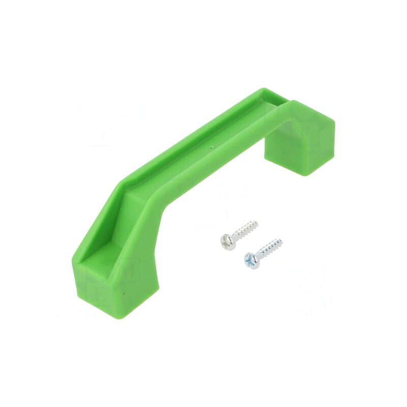 Manetă Plastic Verde 120mm cu Șuruburi | Electronic-mag.ro | Componente Electronice