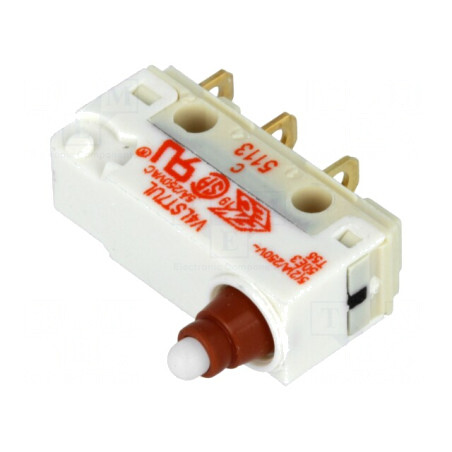 Microîntrerupător SNAP ACTION 5A 250VAC SPDT | Electronic-mag.ro | Componente Electronice