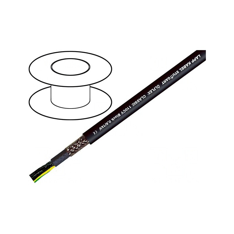 Cablu ÖLFLEX CLASSIC 110 CY 4x1mm2 Negru PVC 600V | Electronic-mag.ro | Componente Electronice