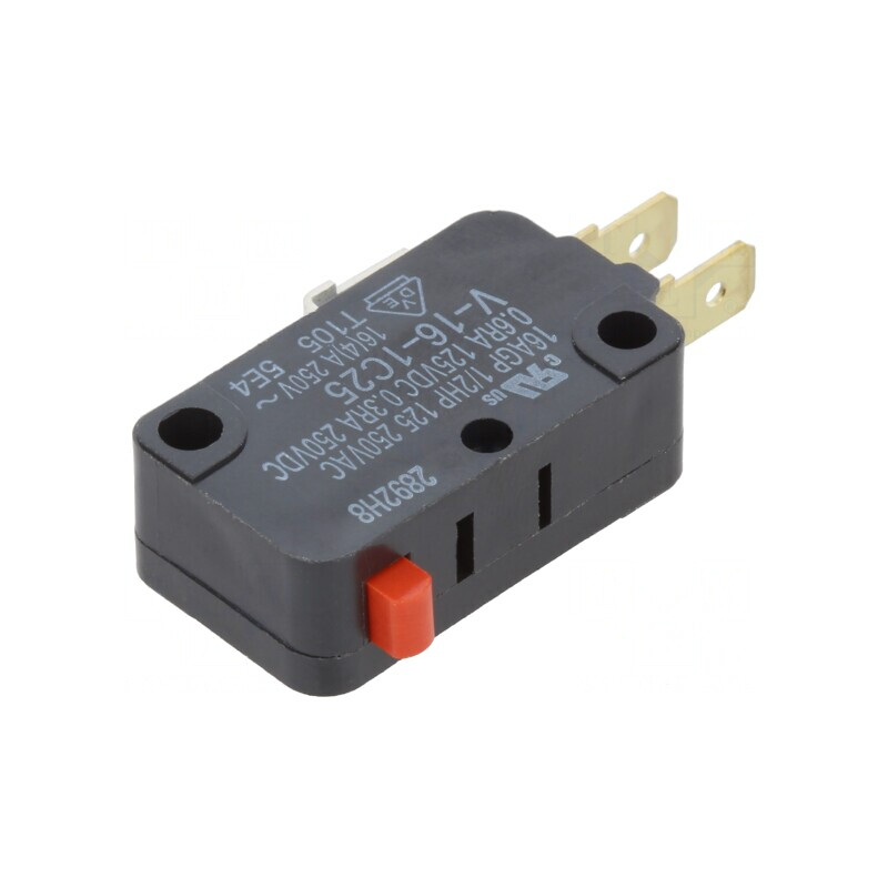Microîntrerupător SNAP ACTION 16A 250VAC SPDT | Electronic-mag.ro | Componente Electronice