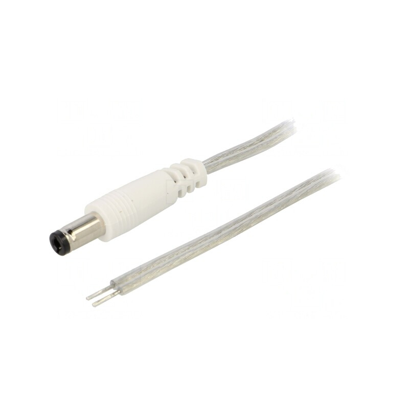Cablu DC 5,5/2,5 mm 1m | Electronic-mag.ro | Componente Electronice