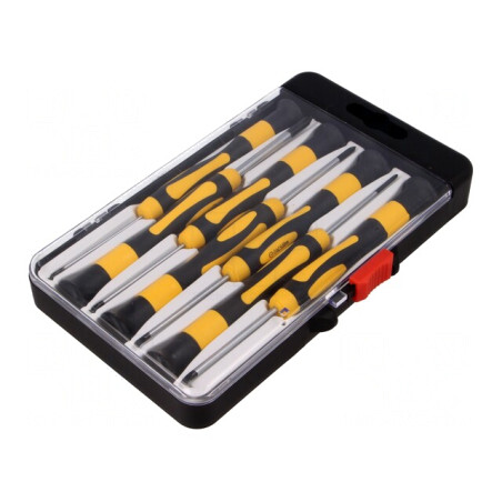 Set Şurubelniţe Precizie 7 Buc. Phillips şi Plată | Electronic-mag.ro | Componente Electronice