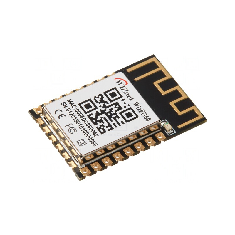 Modul WiFi UART 24x16x3mm 2Mbps | Electronic-mag.ro | Componente Electronice