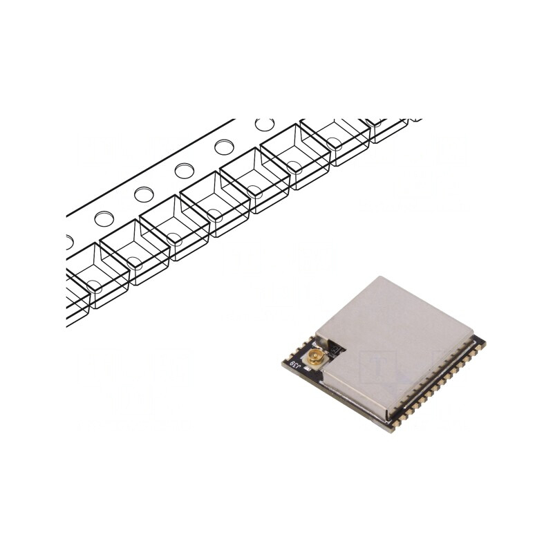 Modul IoT Bluetooth Low Energy WiFi SMD 18x19.2x3.2mm U.FL | Electronic-mag.ro | Componente Electronice