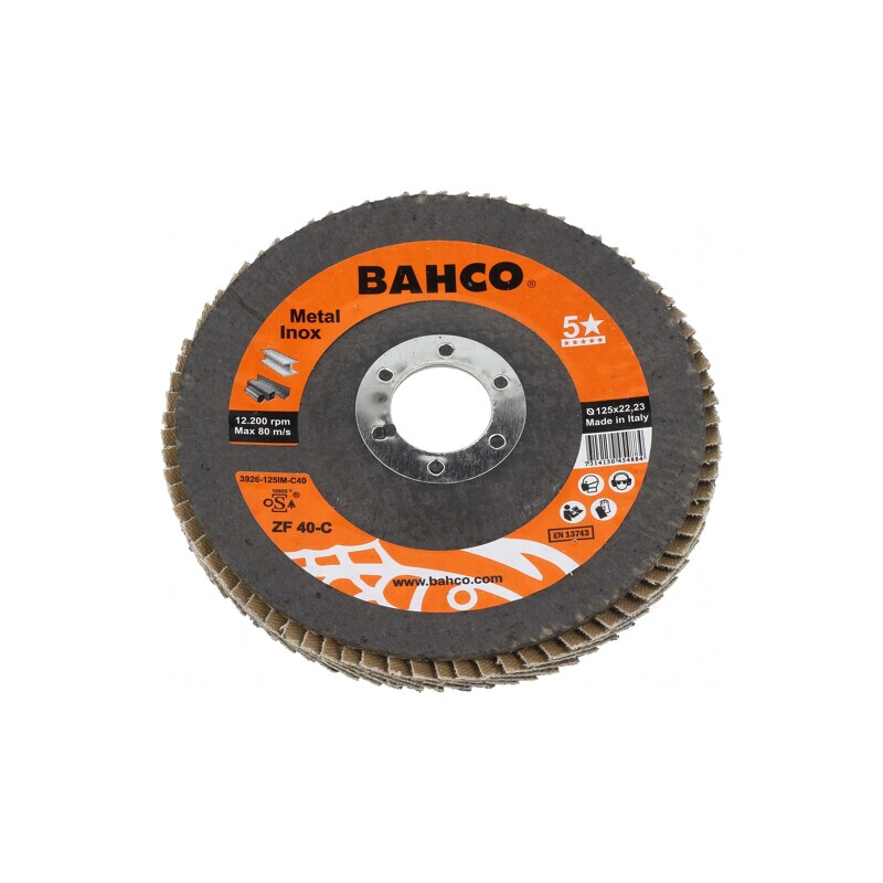Disc de șlefuit cu lambouri 125mm 22,23mm 5* | Electronic-mag.ro | Componente Electronice Disc de șlefuit cu lambouri 125mm 22,23mm 5* | Electronic-mag.ro | Componente Electronice