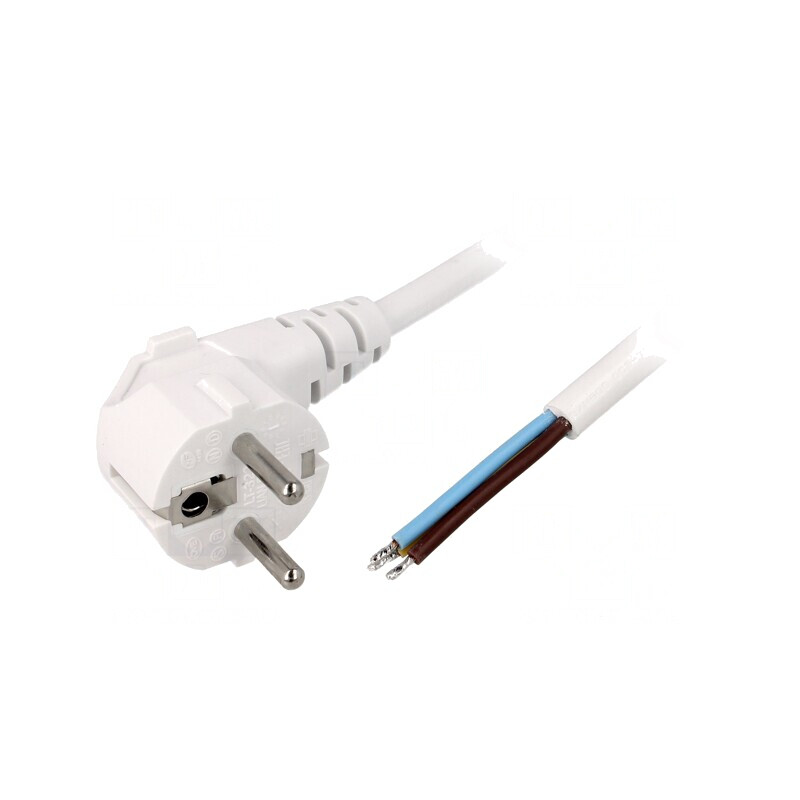 Cablu electric 3x1,5mm2 cu ştecăr în unghi PVC | Electronic-mag.ro | Componente Electronice Cablu electric 3x1,5mm2 cu ştecăr în unghi PVC | Electronic-mag.ro | Componente Electronice