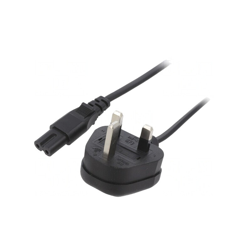Cablu Alimentare 3m Negru 3A | Electronic-mag.ro | Componente Electronice