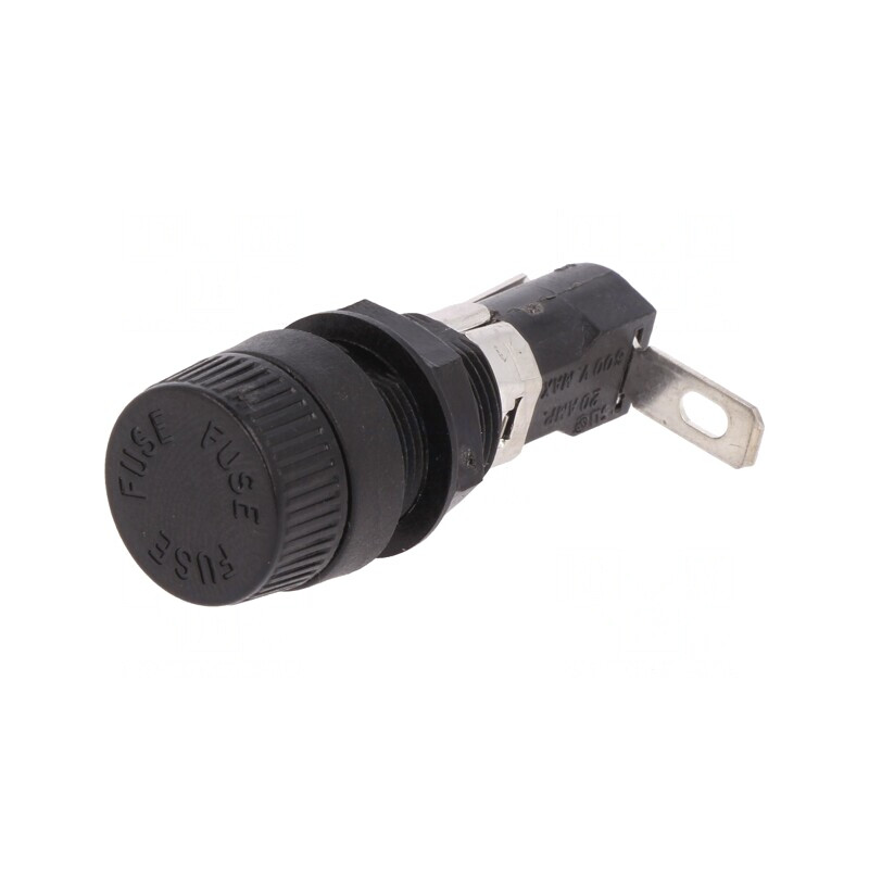 Clemă siguranțe cilindrice 16A 250V 5x20mm | Electronic-mag.ro | Componente Electronice