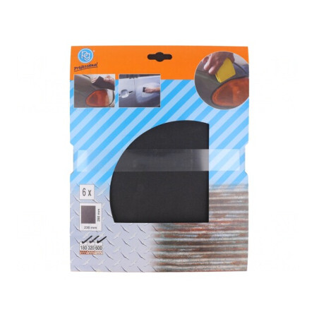 Șervețel Șmirghel 230x280mm 6 Bucăți | Electronic-mag.ro | Componente Electronice