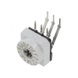Întrerupător Codificare HEX/BCD 16 Poz THT 80mΩ | Electronic-mag.ro | Componente Electronice
