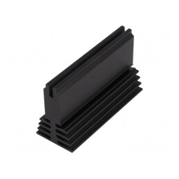 Radiator Extrudat Negru 75x29,4x45mm 3,5K/W | Electronic-mag.ro | Componente Electronice
