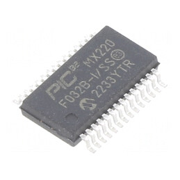 Microcontroler PIC 32kB 2,3-3,6V SMD SSOP28 | Electronic-mag.ro | Componente Electronice
