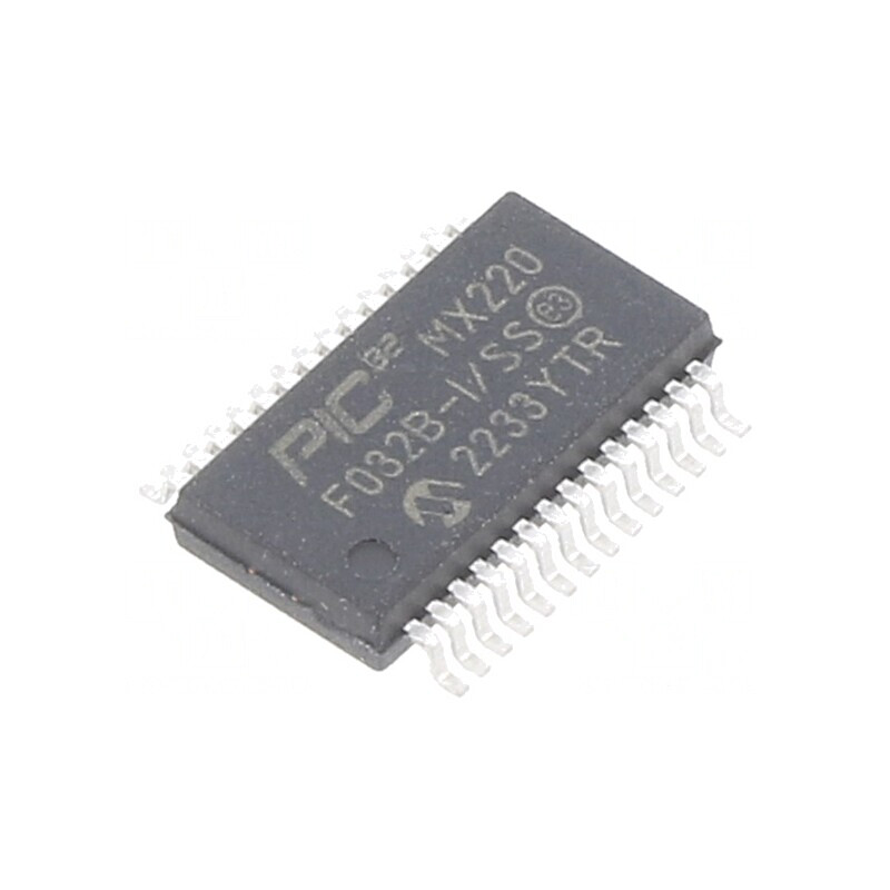 Microcontroler PIC 32kB 2,3-3,6V SMD SSOP28 | Electronic-mag.ro | Componente Electronice Microcontroler PIC 32kB 2,3-3,6V SMD SSOP28 | Electronic-mag.ro | Componente Electronice