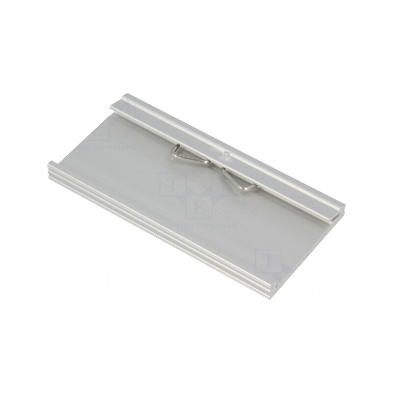 Mâner Aluminiu 100mm pentru Șină DIN TS35 | Electronic-mag.ro | Componente Electronice Mâner Aluminiu 100mm pentru Șină DIN TS35 | Electronic-mag.ro | Componente Electronice