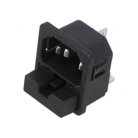 "Conector Alimentare AC IEC 60320 10A 250V" | Electronic-mag.ro | Componente Electronice