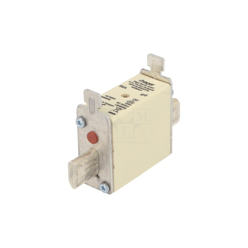 Siguranță Industrială gG 80A 500V NH000 | Electronic-mag.ro | Componente Electronice