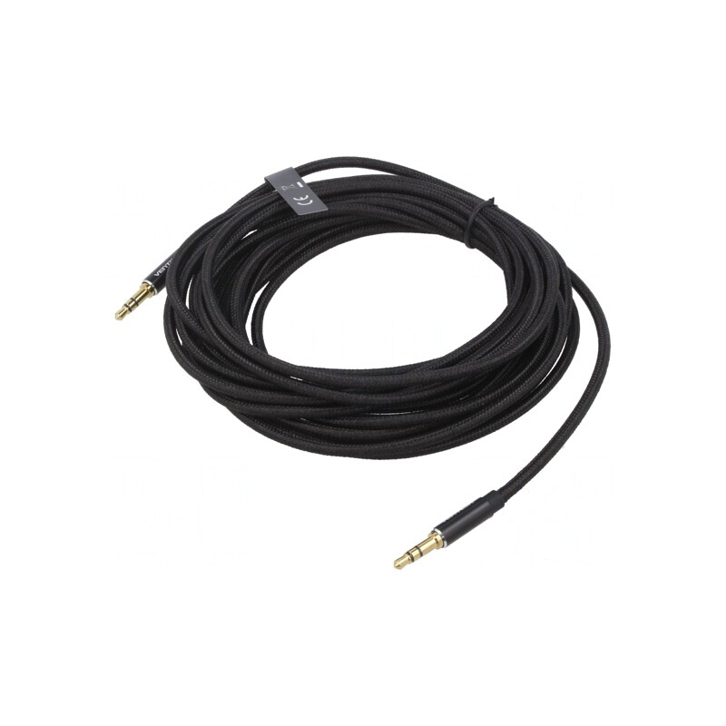 Cablu Jack 3,5mm 3pin 5m Placat cu Aur | Electronic-mag.ro | Componente Electronice