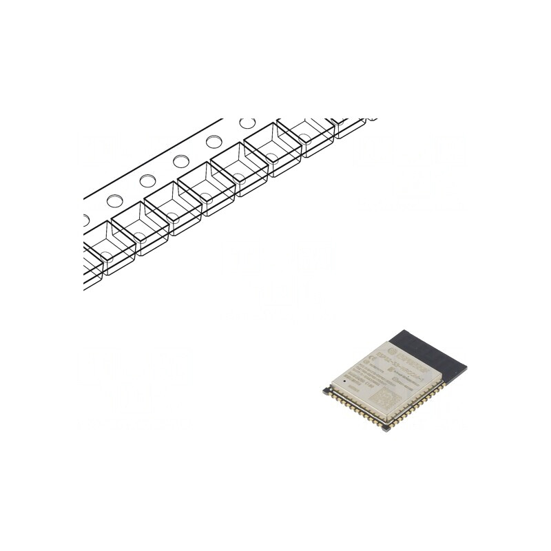 Modul IoT Bluetooth Low Energy WiFi PCB 802.11b/g/n | Electronic-mag.ro | Componente Electronice